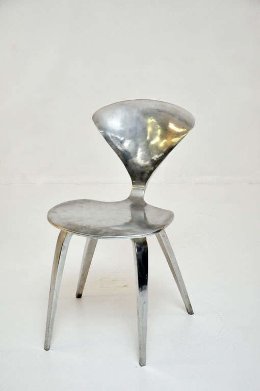 Polished Aluminum Cherner Chair