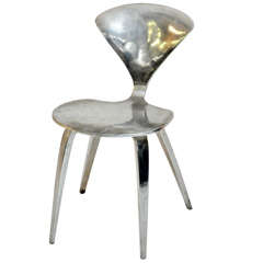 Polished Aluminum Cherner Chair