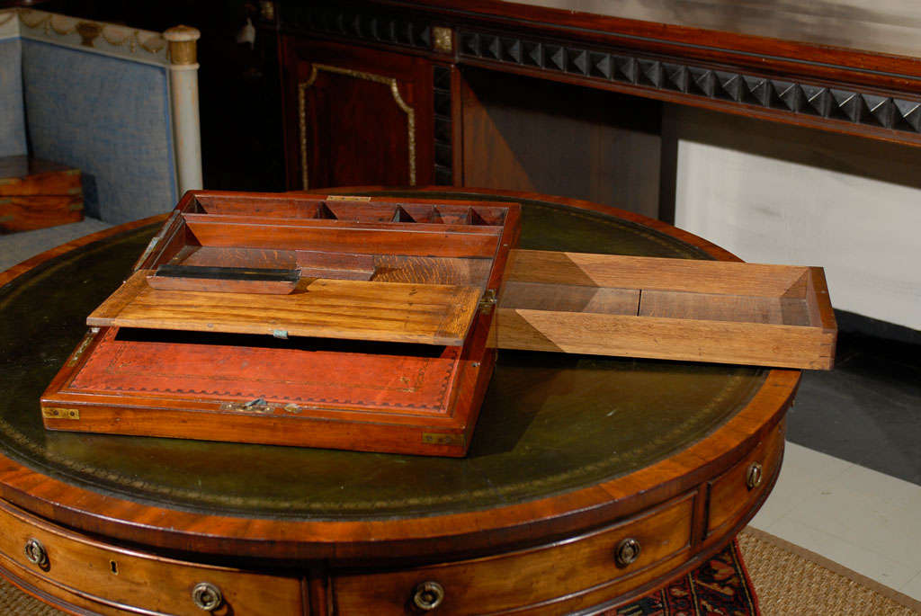 18th Century Mahogany Writing Slope 4