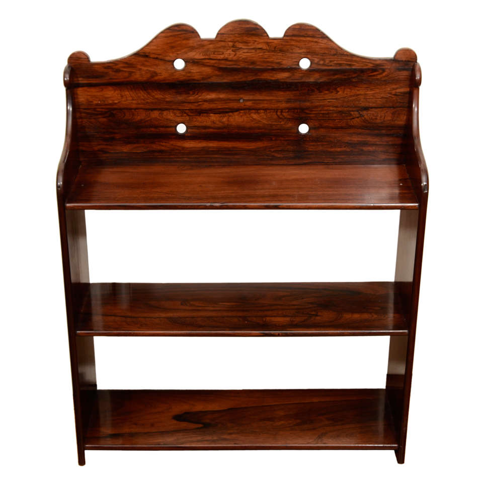 Rosewood Shelf  For Sale