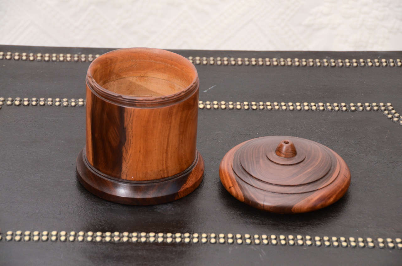 Turned Lignum Vitae Twine Dispenser