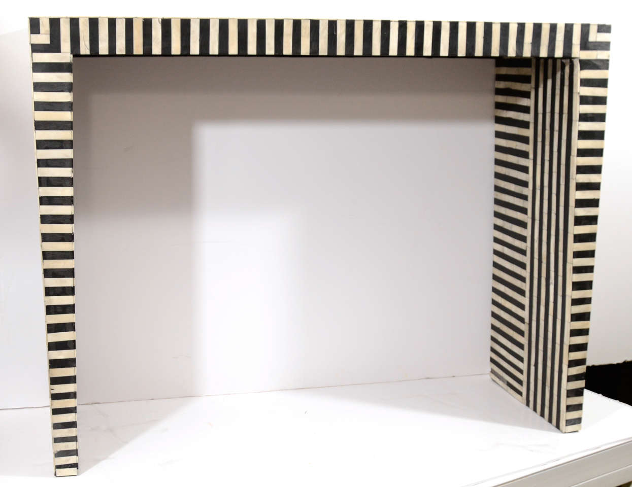 Indian Striped Bone Console For Sale 1