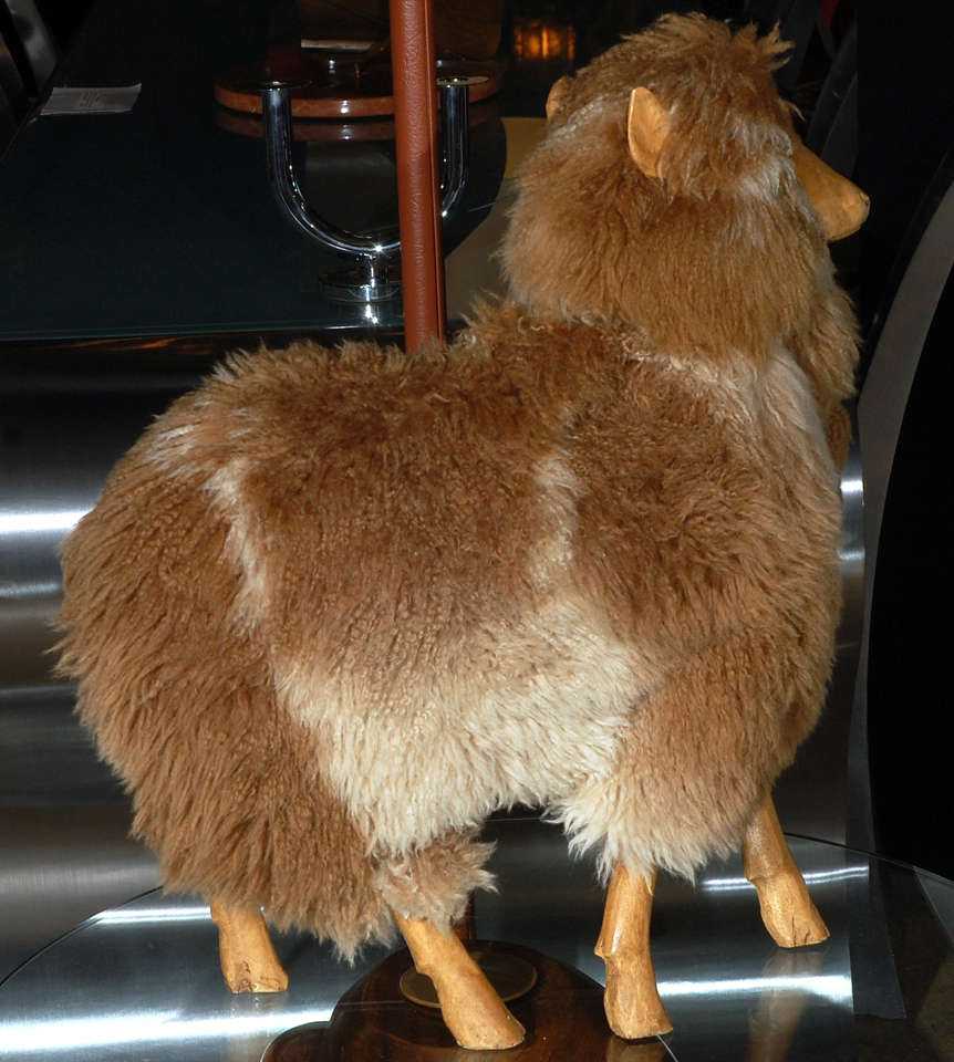 Late 20th Century Pair Of Decorative Sheeps After Francois- Xavier Lalanne. For Sale