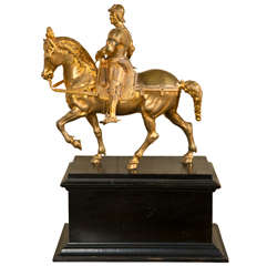Gilt Bronze Statue of Bartolommeo Colleoni