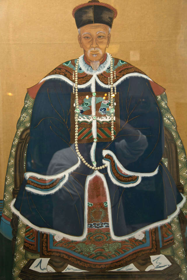 Pair Chinese Ancestral Portraits 1