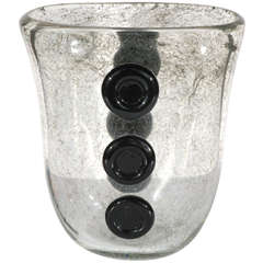 Impressive Vintage 3 Button Vase