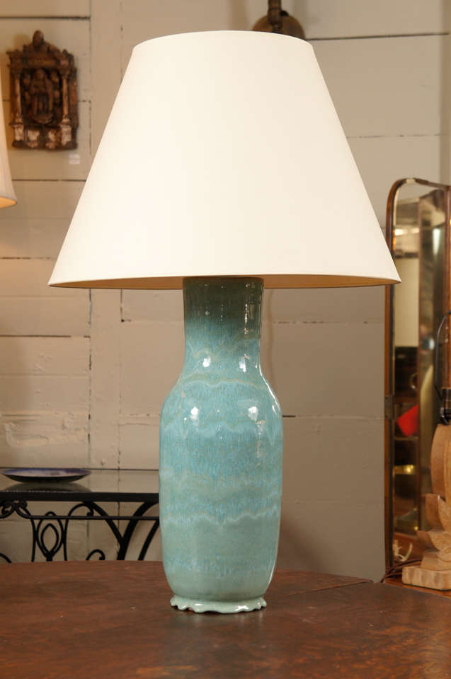 Arts and Crafts Period Table Lamp