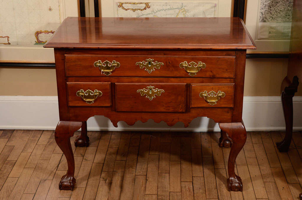 Chippendale Cherrywood Dressing Table
Provenance: Philadelphia collection