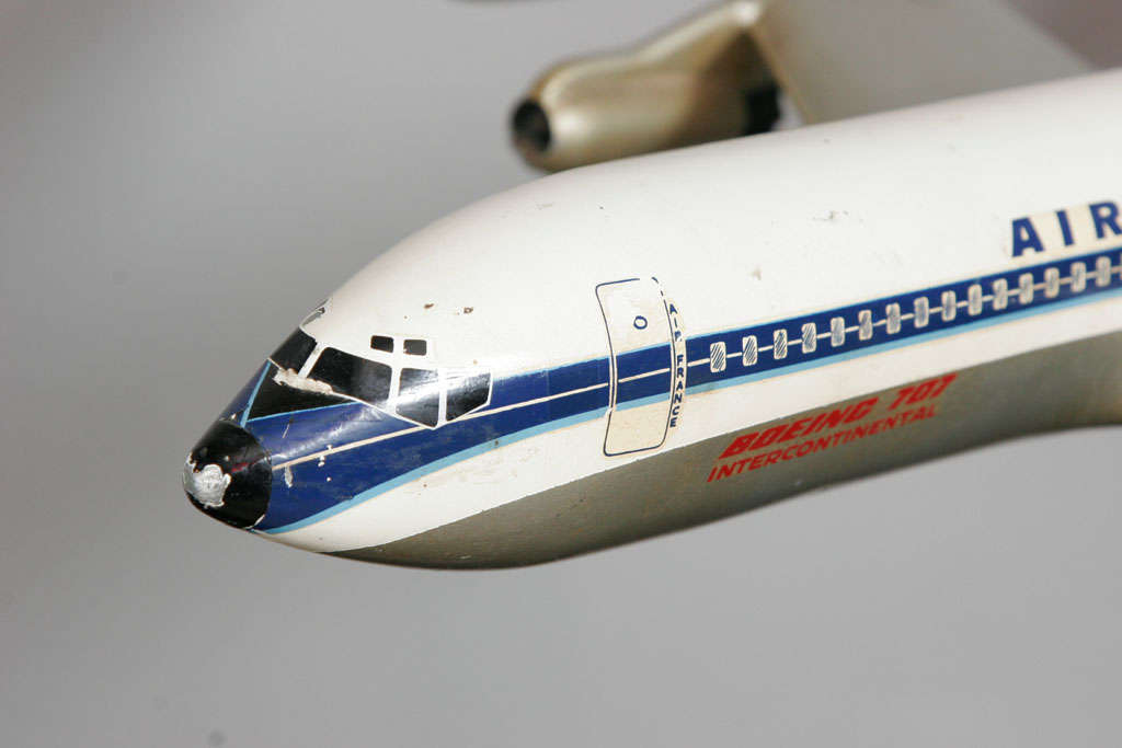 Original Air France Boeing 707 Model Aeroplane 1960s For Sale 2
