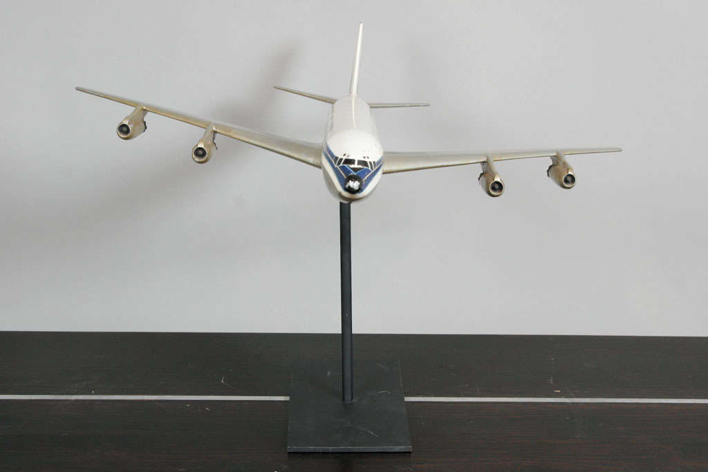 French Original Air France Boeing 707 Model Aeroplane 1960s For Sale
