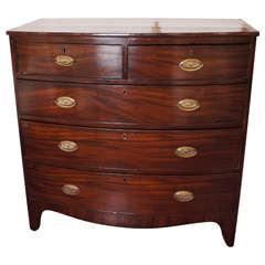 English Mahogany Chest of Drawers