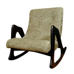 Scoop Rocking Chair, Adrian Pearsall For Craft (Pair Avail)