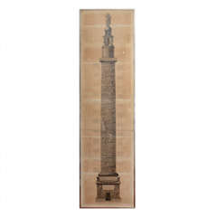 Late 18th Century Piranesi Etching of Trajan's Column