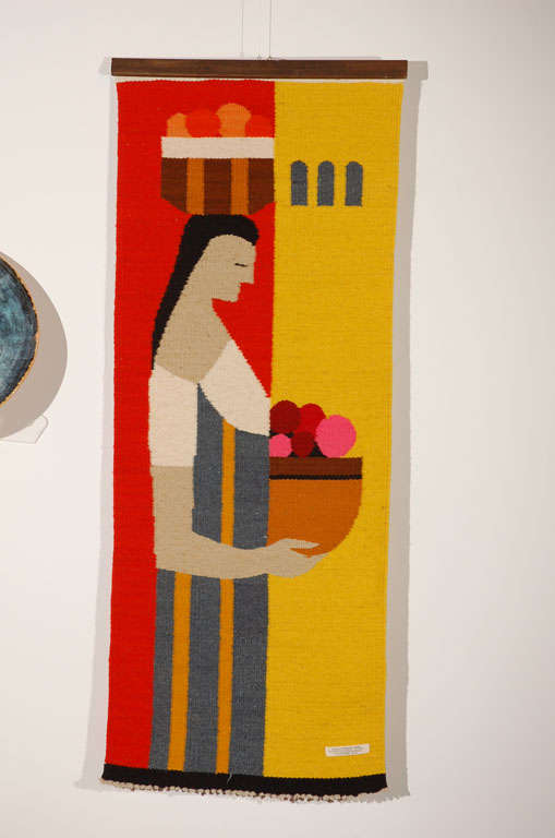 “Campesina” Tapestry<br />
Evelyn Ackerman