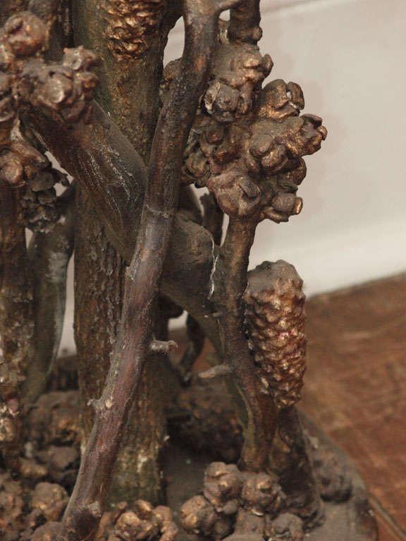 Pair of Rustic Twig Tables For Sale 5