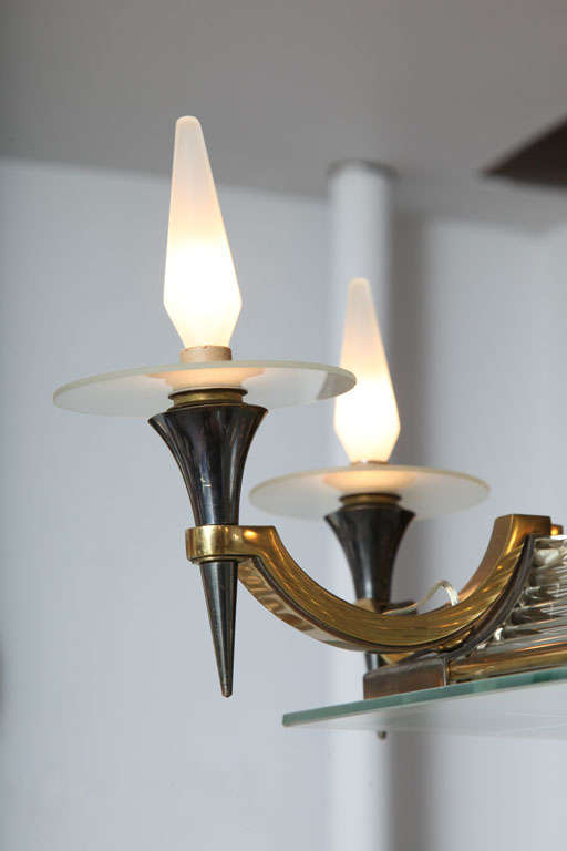Atelier Petitot 8 arm chandelier In Excellent Condition In New York, NY