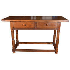 19th c. Spanish Walnut Console