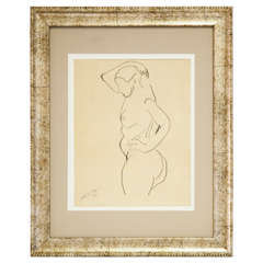 Nude Drawing, 1956