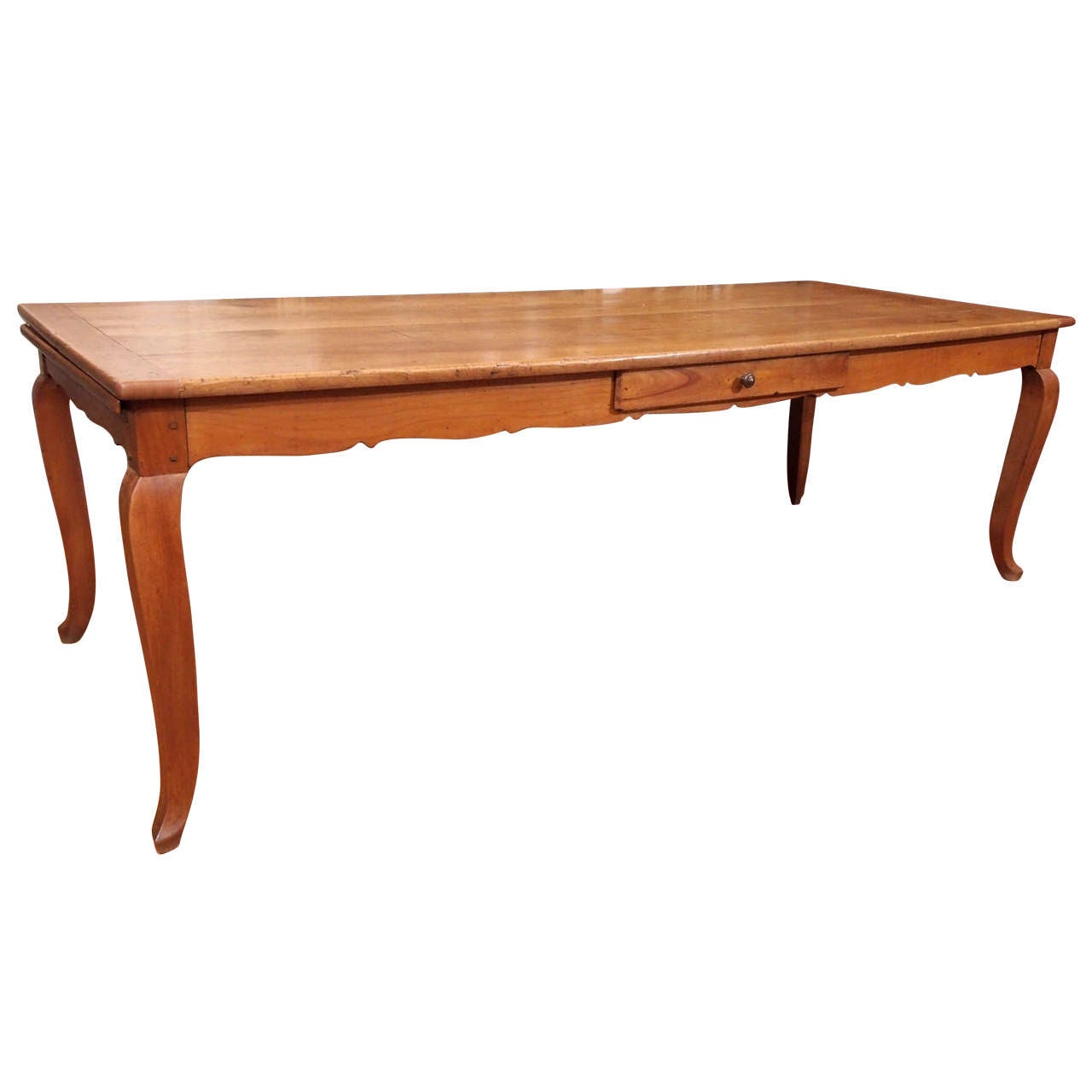 Large 19th Century French Farmhouse Table For Sale