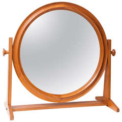 Tabletop Round Mirror