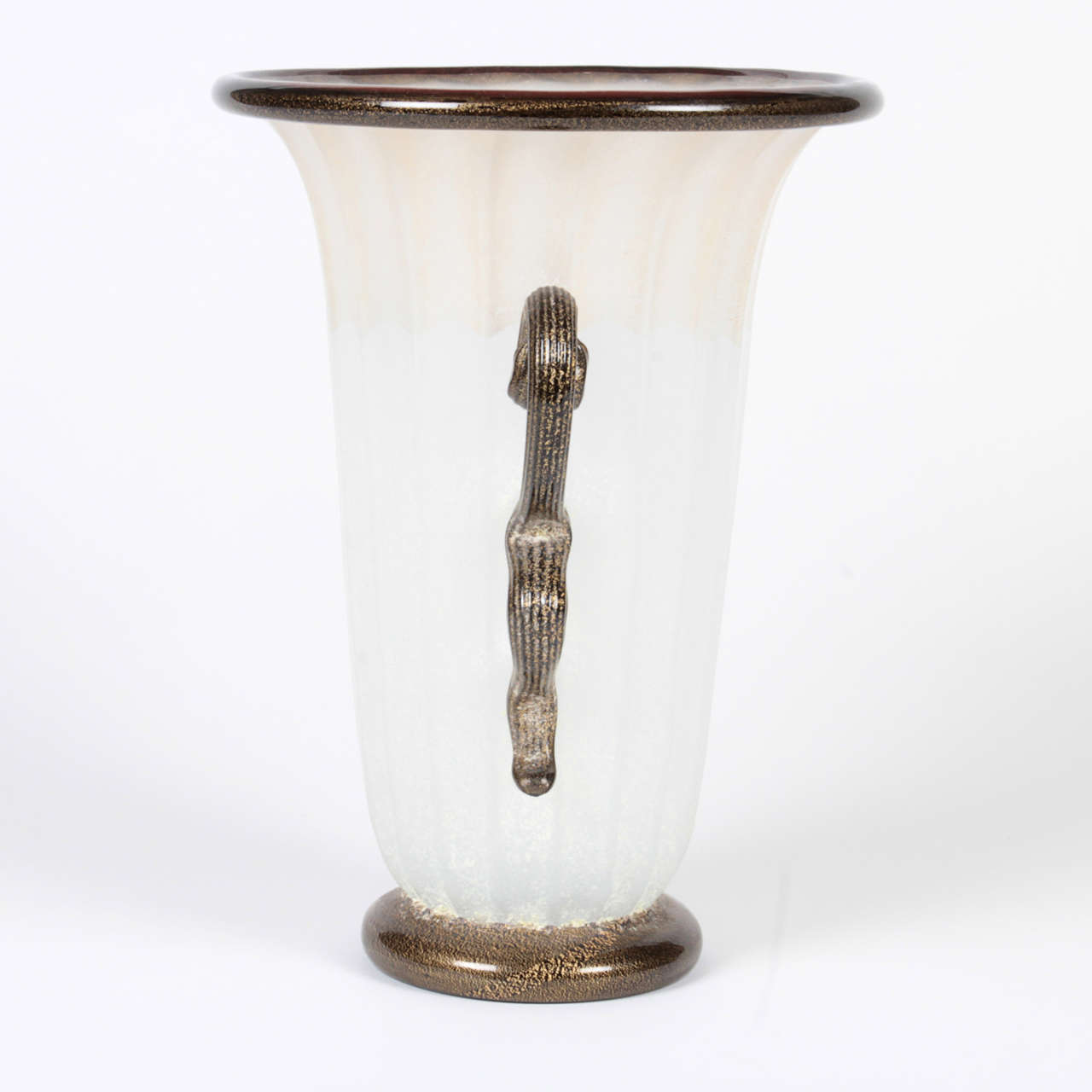 20th Century Vintage Murano Opalescent Vase