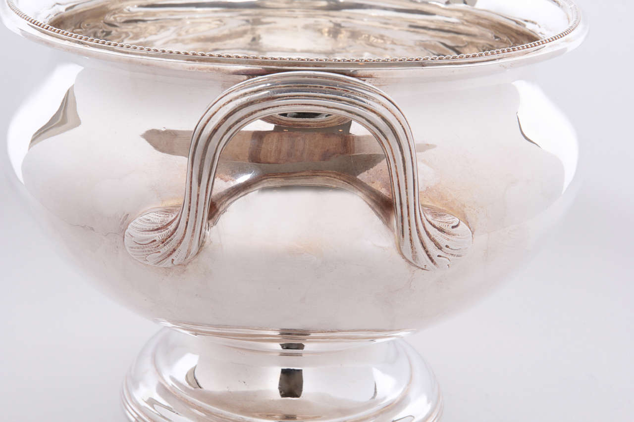 20th Century Silver Soup Tureen For Sale 3