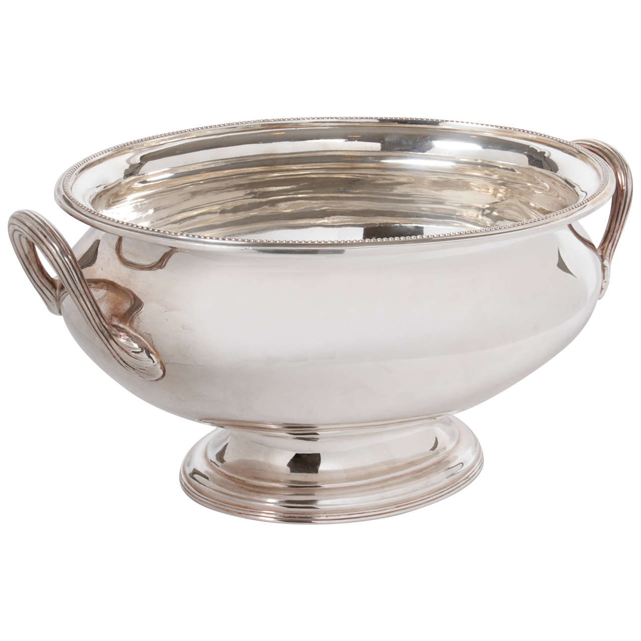 20th Century Silver Soup Tureen For Sale