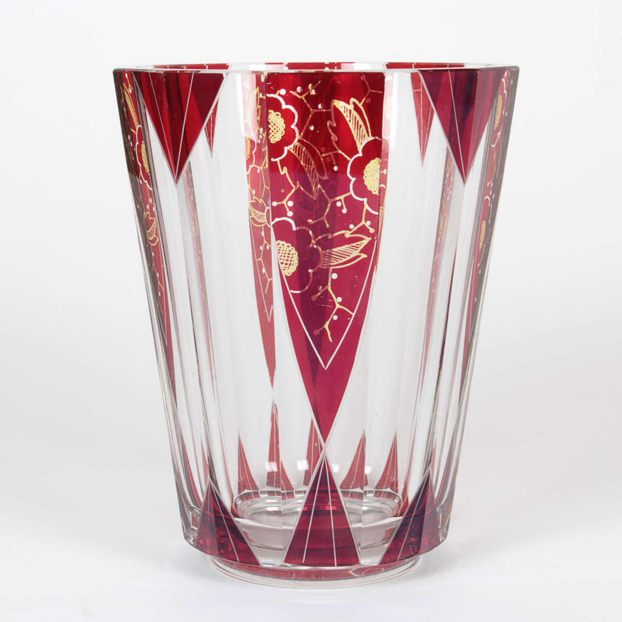 1920s Vintage Czech Deco Vase For Sale 1