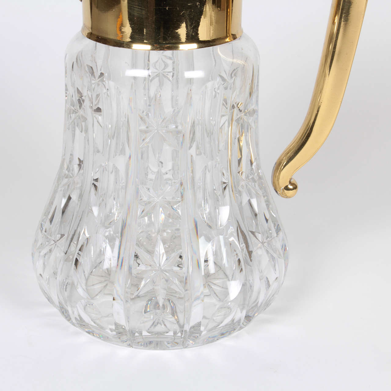 1930s Vintage English Pitcher with Ice Insert 1