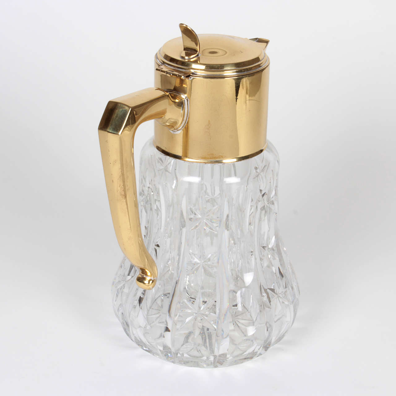1930s Vintage English Pitcher with Ice Insert 3
