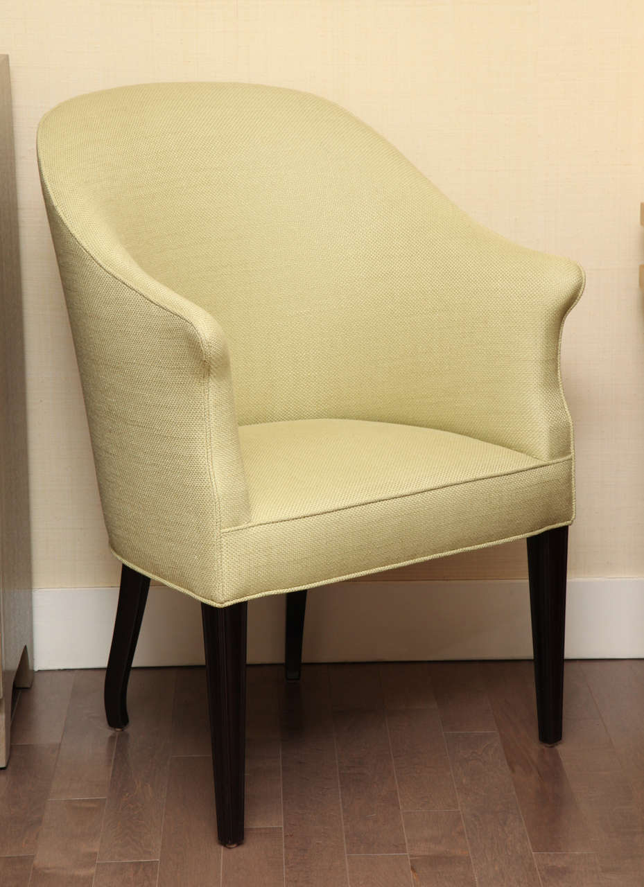 The Thomas Chair by Duane Modern 
COM: 4 yards COL: 72 sf (10% up charge for COL)
Lead Time: 6-8 weeks