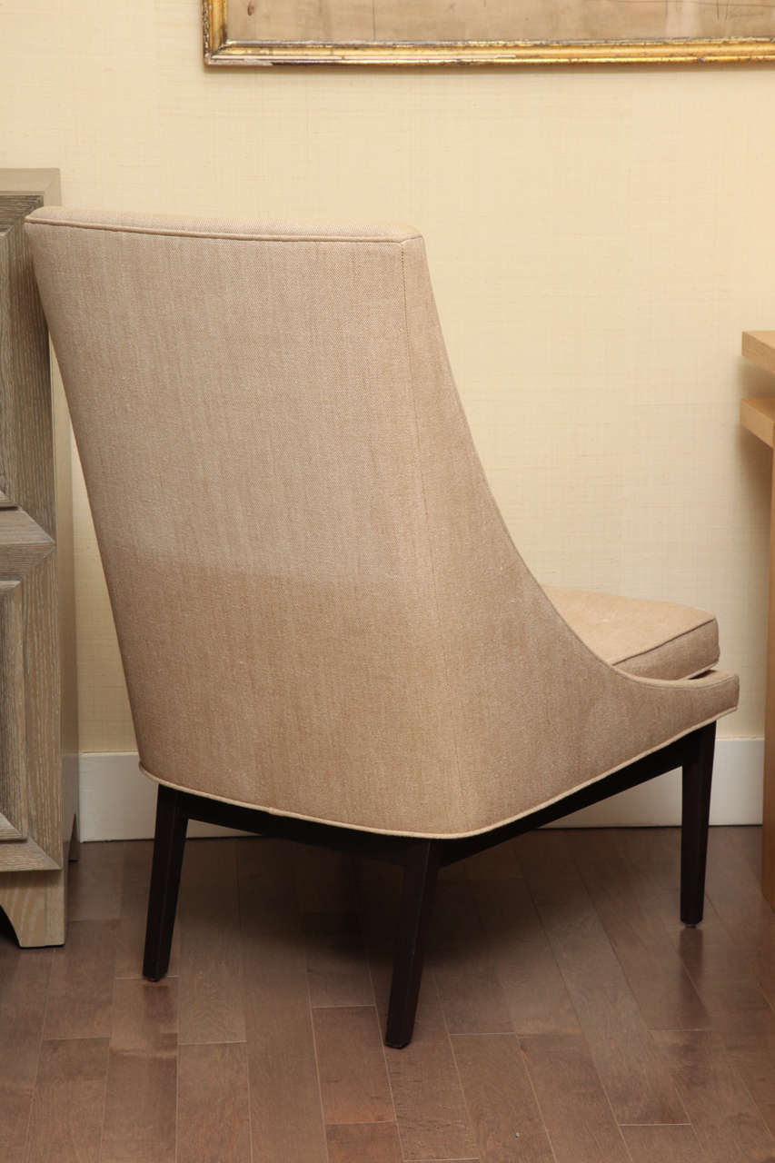 The Canal Slipper Chair by Duane Modern For Sale 2