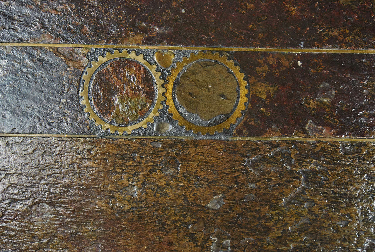 1960s Belgian Industrial Coffee Table 3