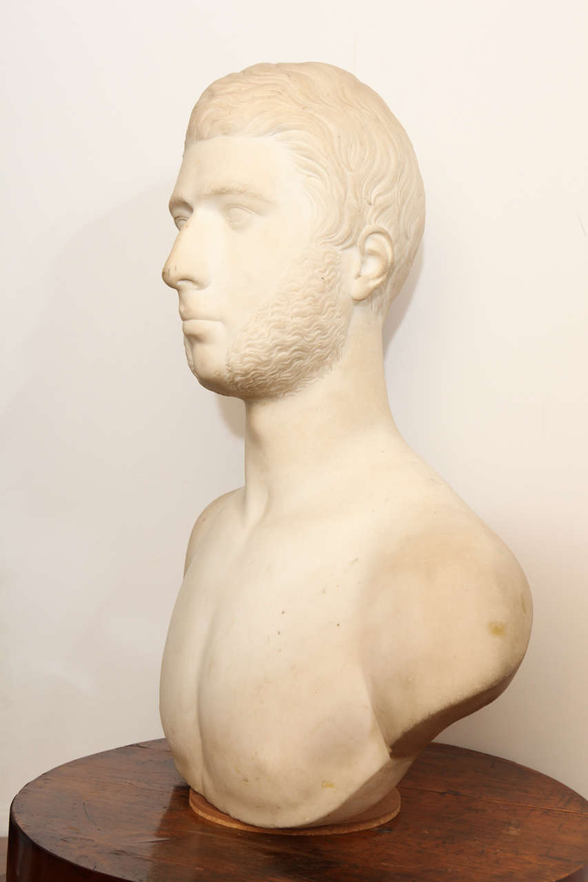 19th Century Italian Marble Bust by Niccolo Bazzanti, 1830 1
