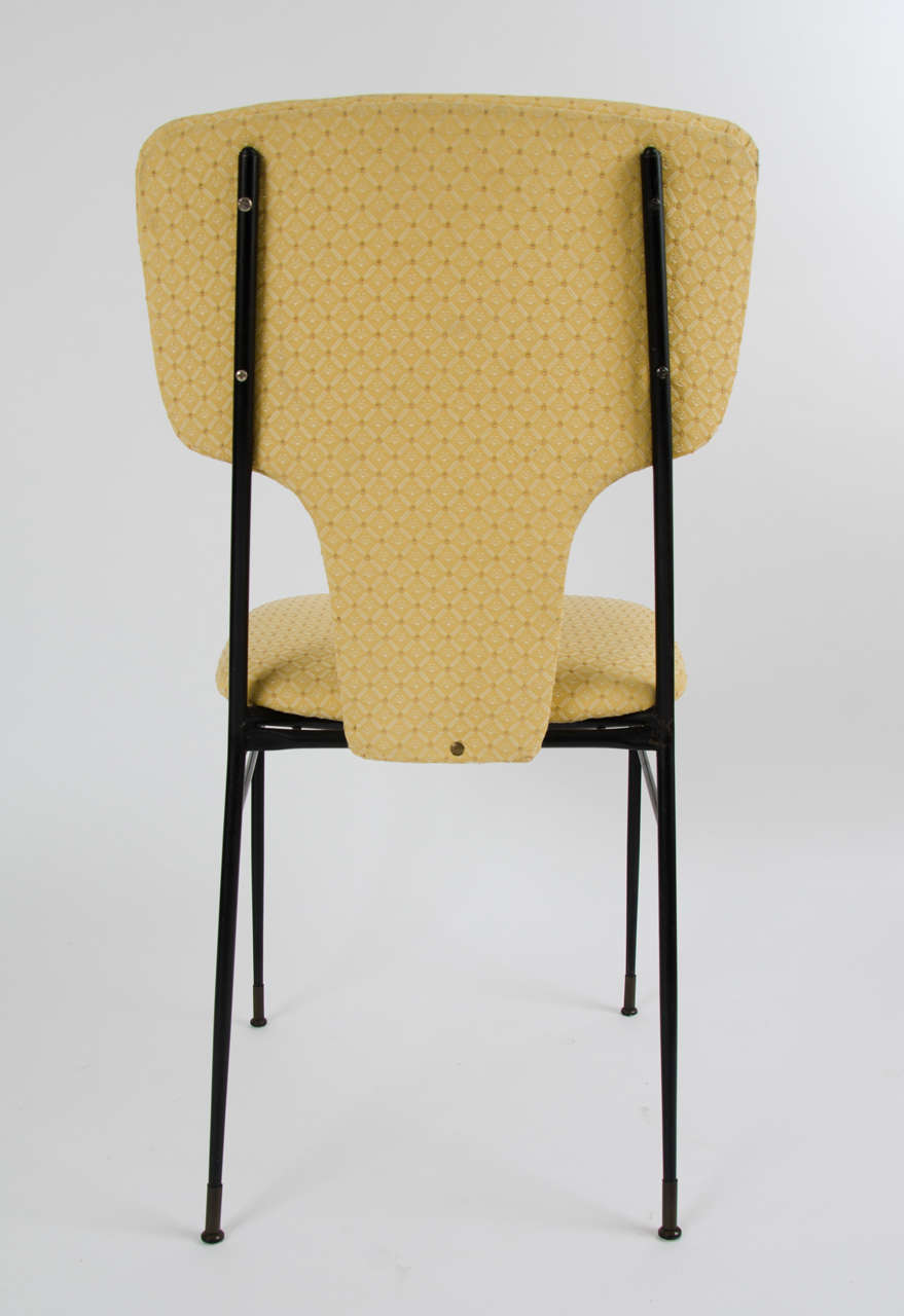 Brass Italian Dining Chairs For Sale