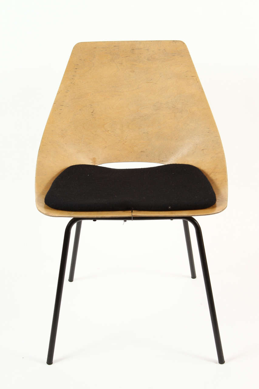 Tonneau Chair by Pierre Guariche, Steiner Edition