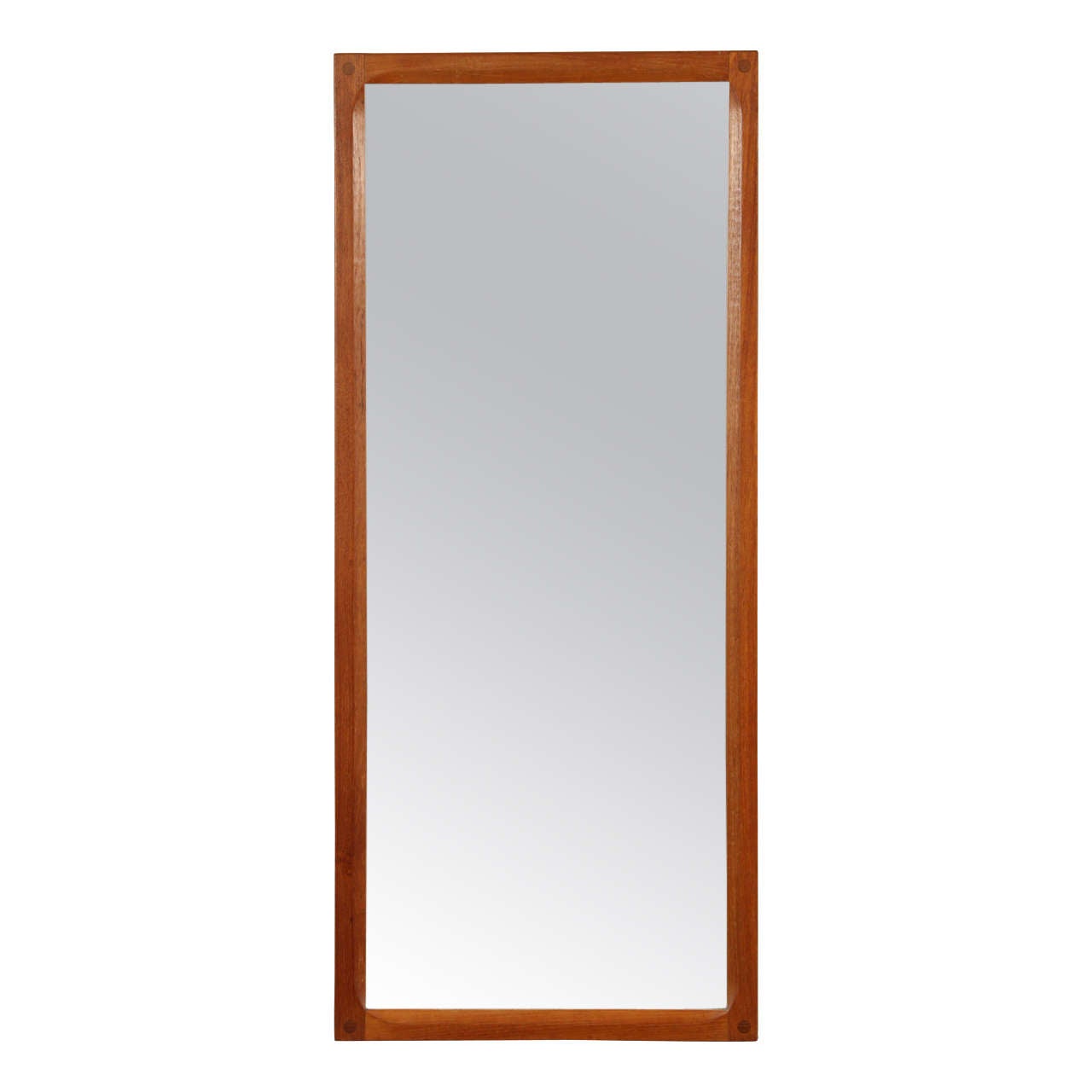 Teak Mirror by Aksel Kjersgaard