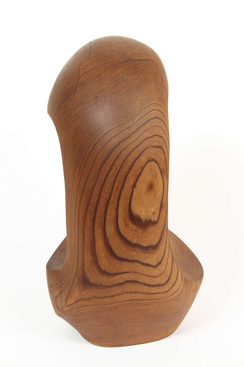 Wood Table Sculpture by Carol Setterlund 1