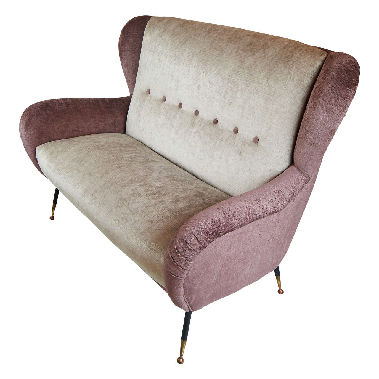  Mid Century  ComfortableItalian Sofa