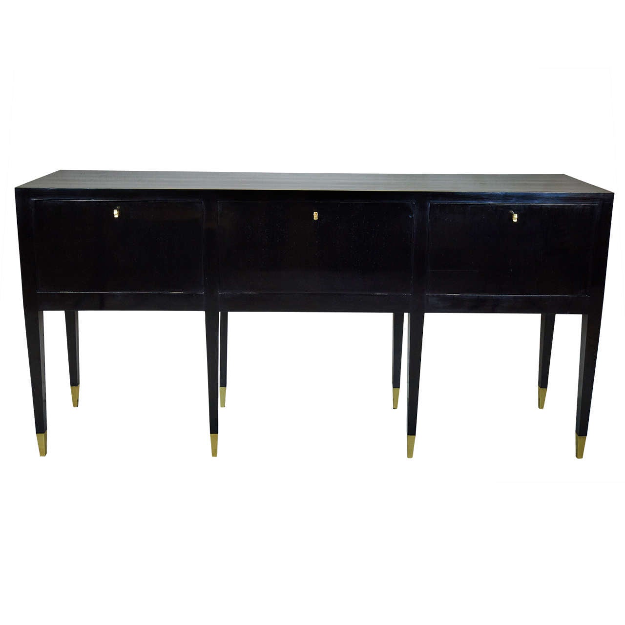 Elegant, Exceptional, Slender Italian Sideboard or Console, 1940s by Quarti