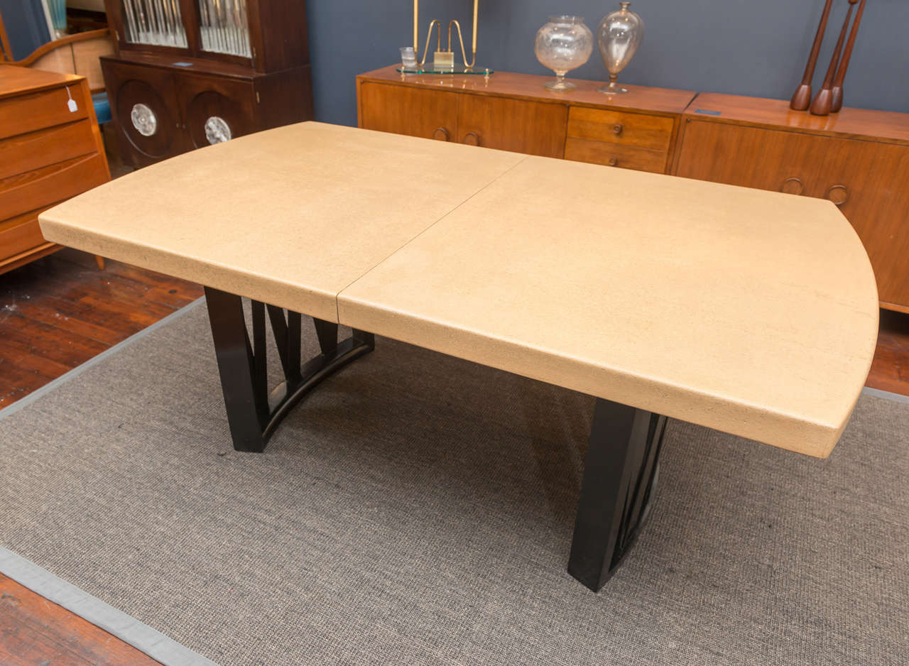Paul Frankl Cork Dining Table At 1stdibs American Paul Frankl Cork Dining Table For