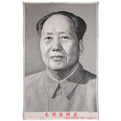 Vorsitzender Mao Großes hängendes Textil