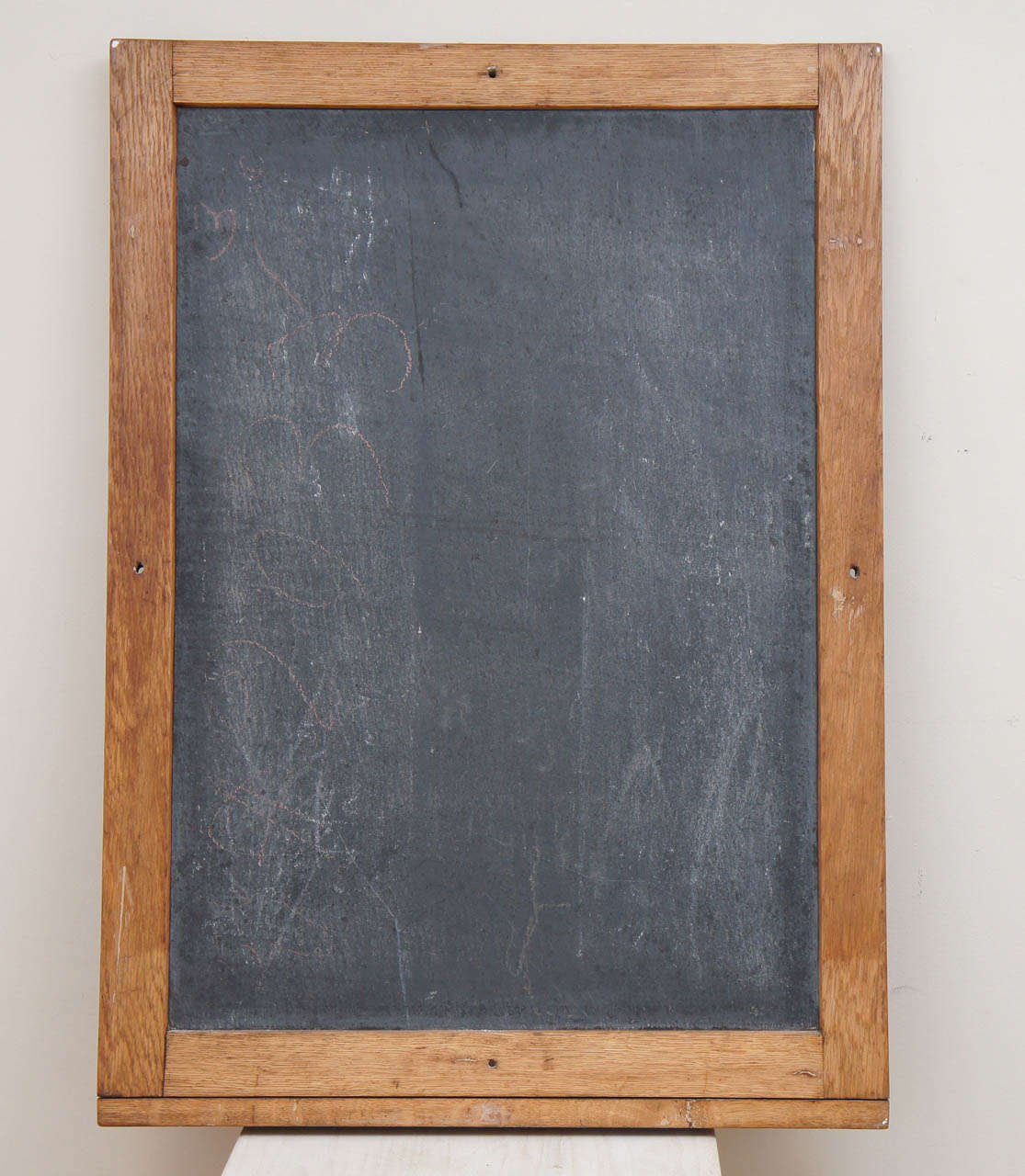 20th Century Slate Chalkboard with Simple Grid