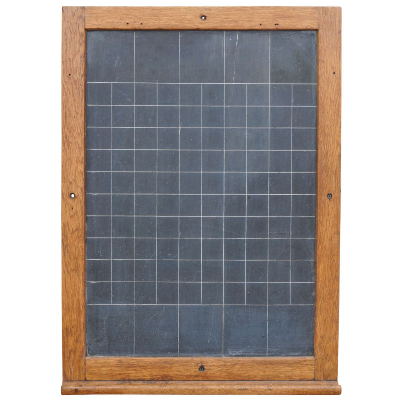 Slate Chalkboard with Simple Grid at 1stDibs