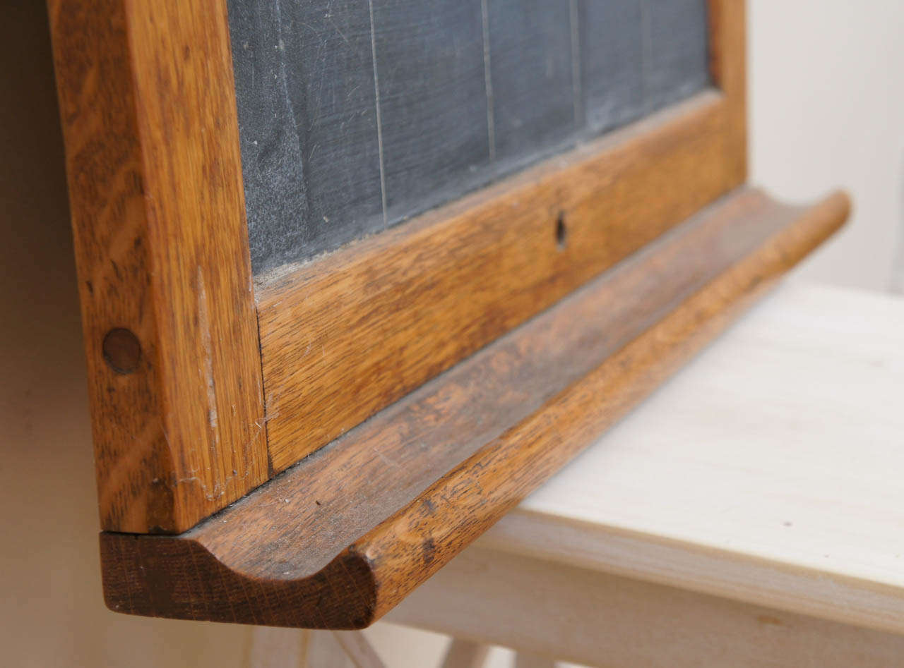 Slate Chalkboard with Simple Grid at 1stDibs