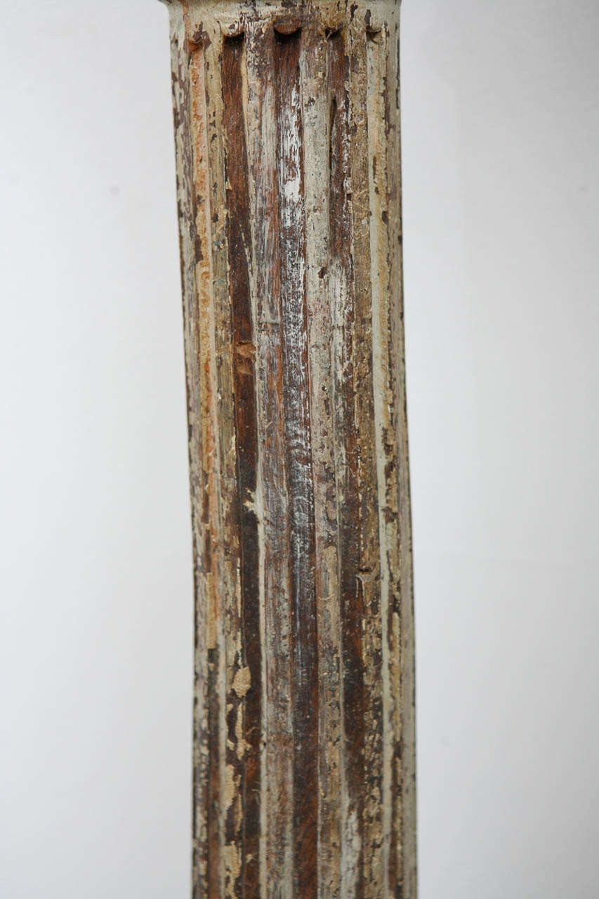 19th Century Antique Venetian Carved Posts For Sale