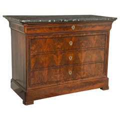 French Marble Top Commode