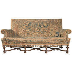 William & Mary Style Settee