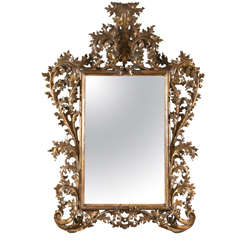 Carved Baroque Pier Mirror