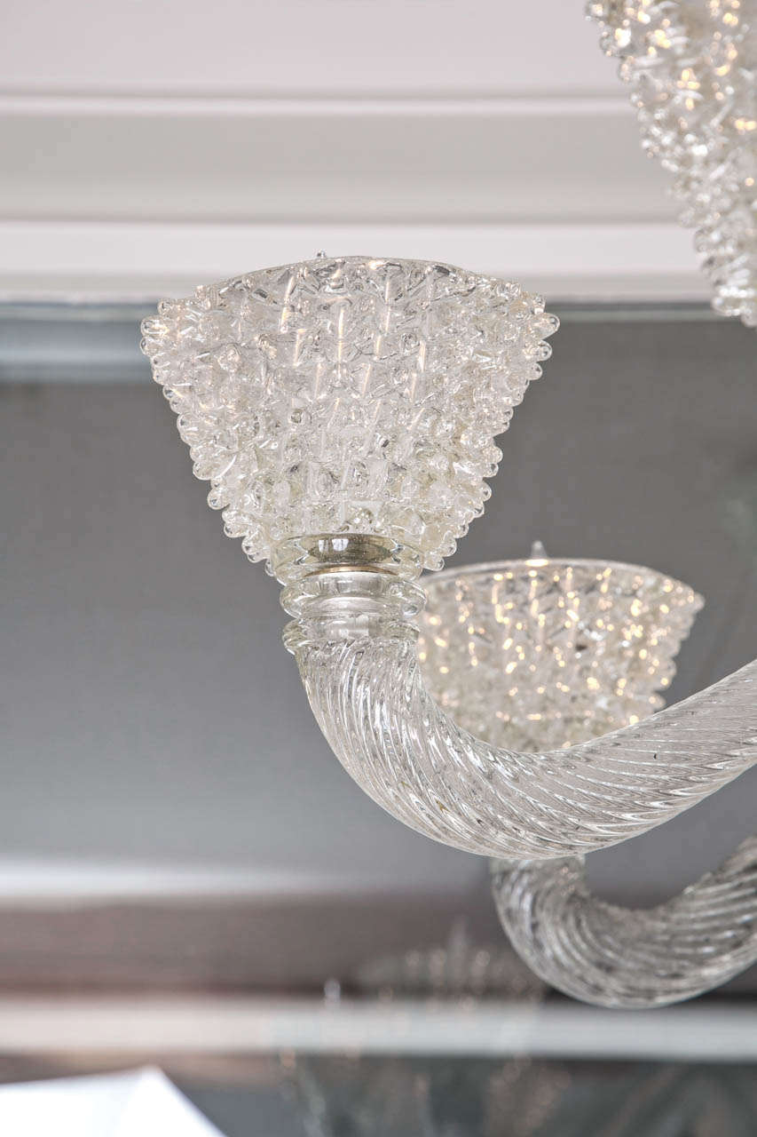 Mid-Century Modern Stunning Murano Chandelier